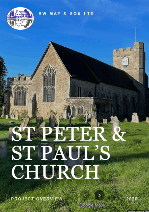 St Peter & St Paul’s Church restoration works